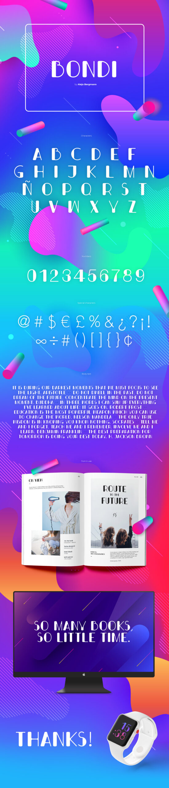 Free Download: Bondi Font cf932772196735.5bdfa8fd074db