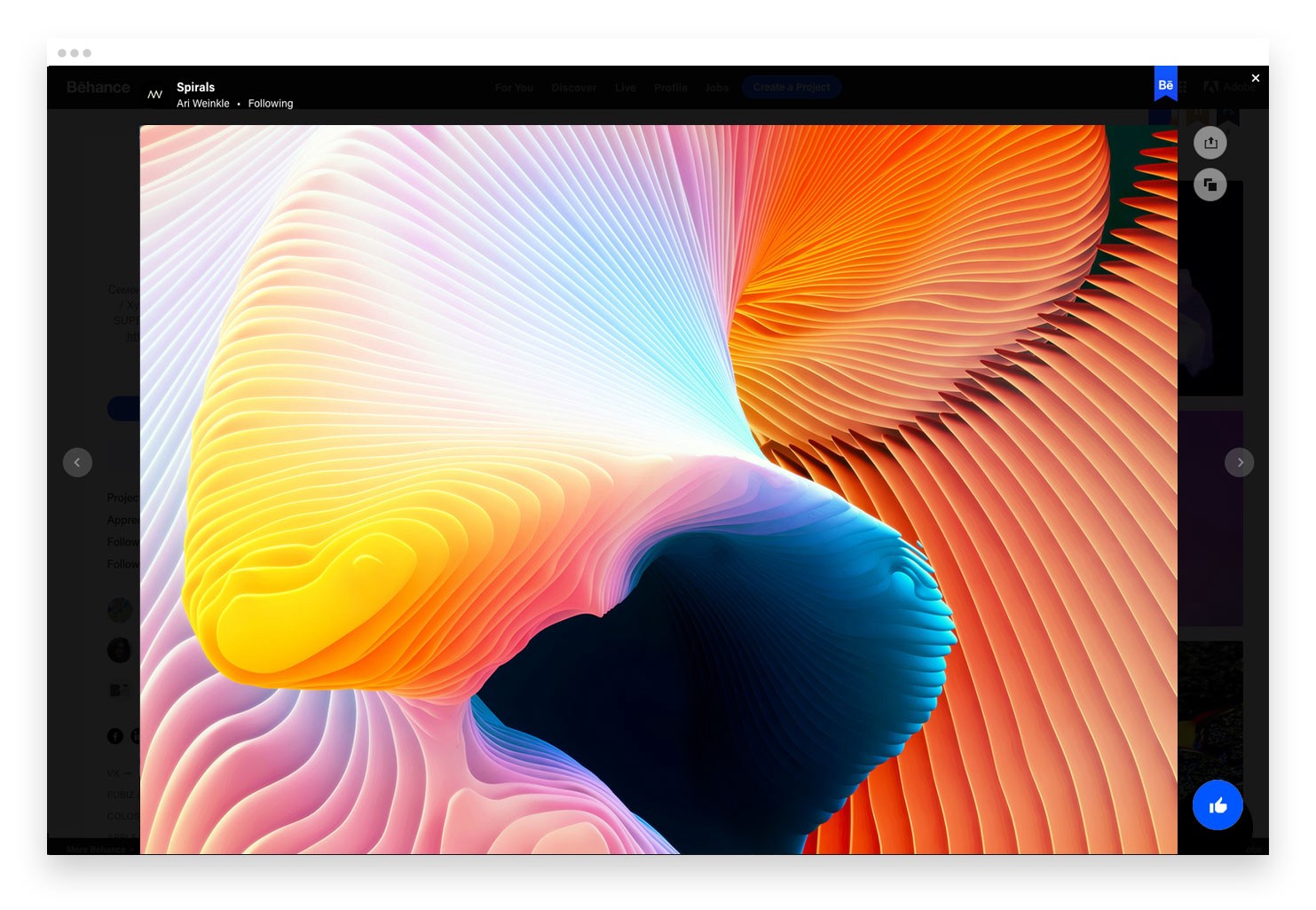 Behance Redesigns its Portfolios behance3