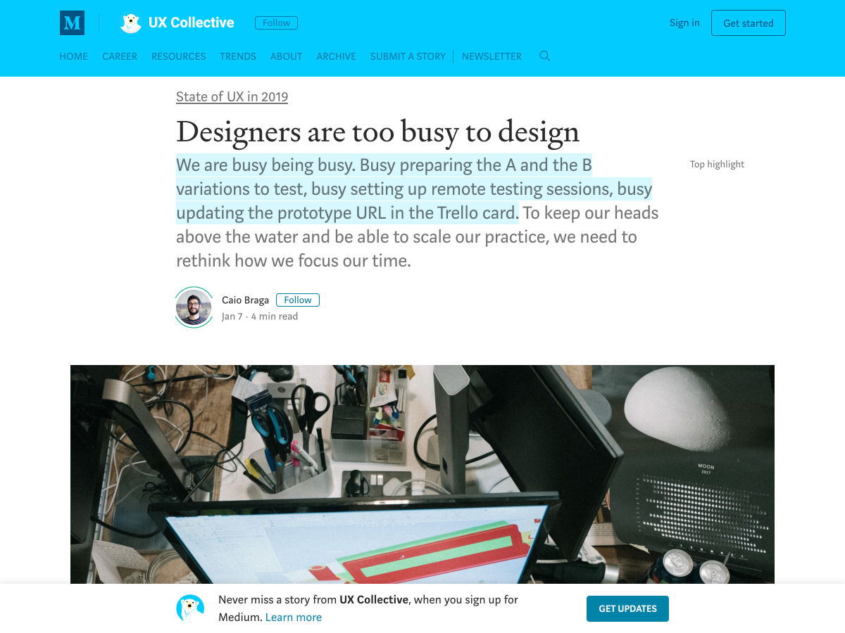 Popular design news of the week: January 7, 2019 - January 13, 2019 toobusy