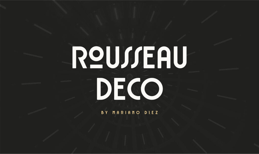Free Download: Rousseau Deco Font