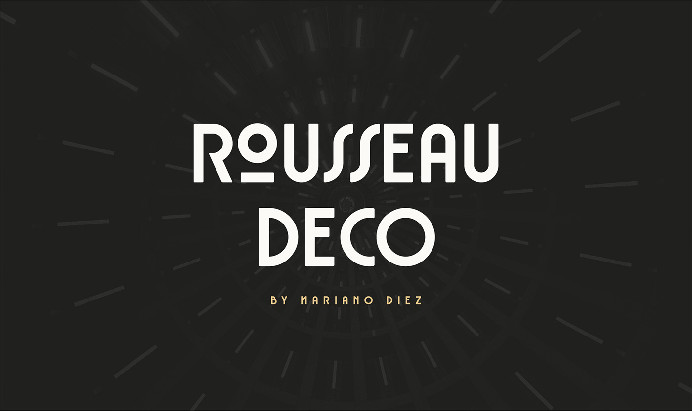 Free Download: Rousseau Deco Font r1