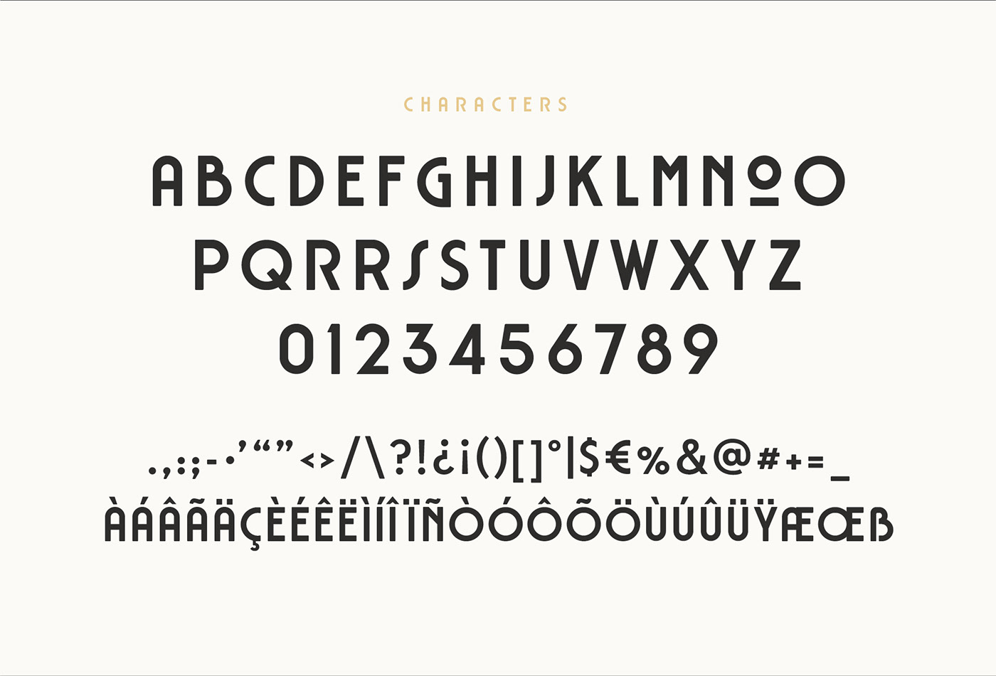 Free Download: Rousseau Deco Font r4