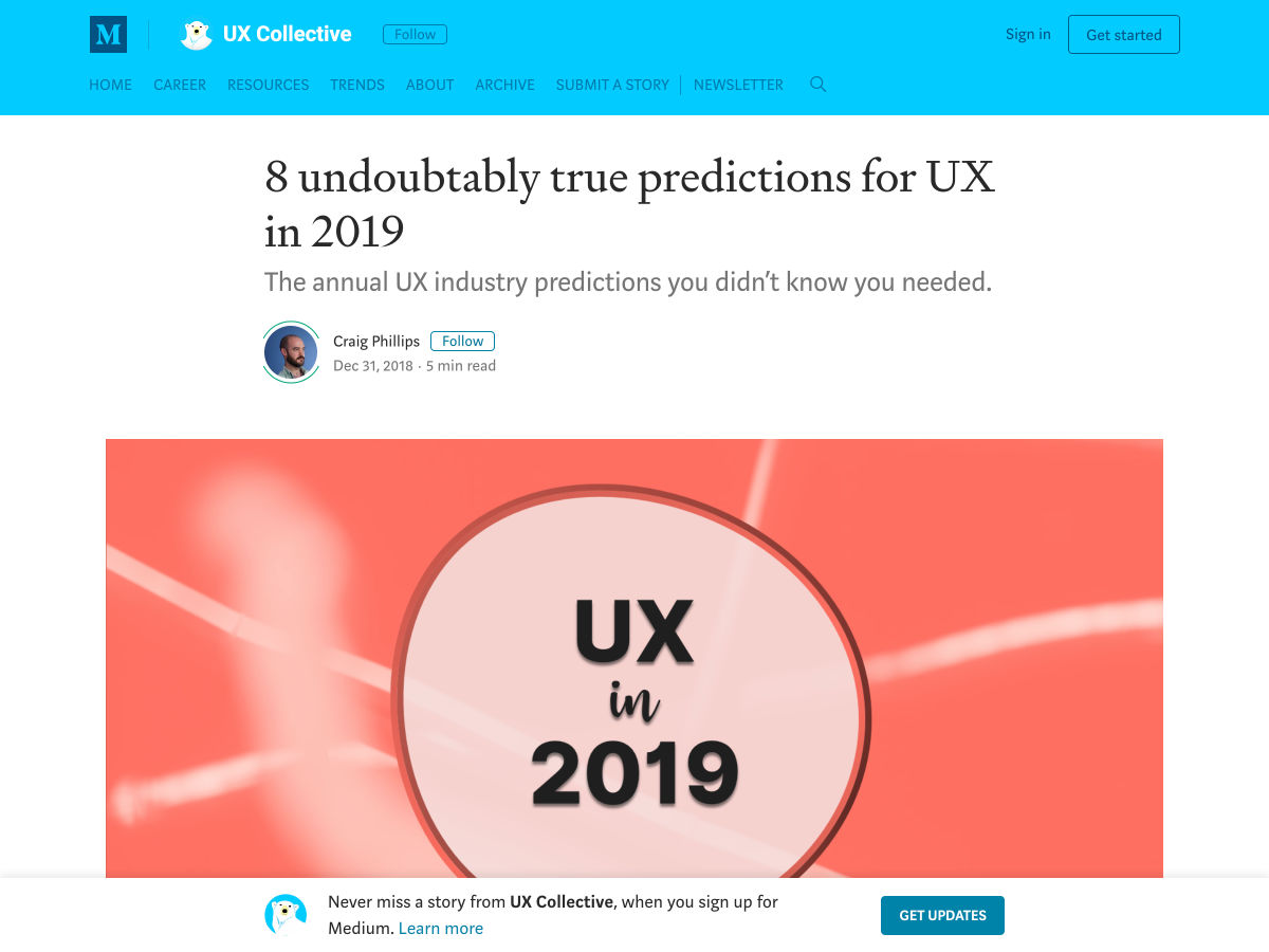 Popular design news of the week: December 31, 2018 - January 6, 2019 predictions 4