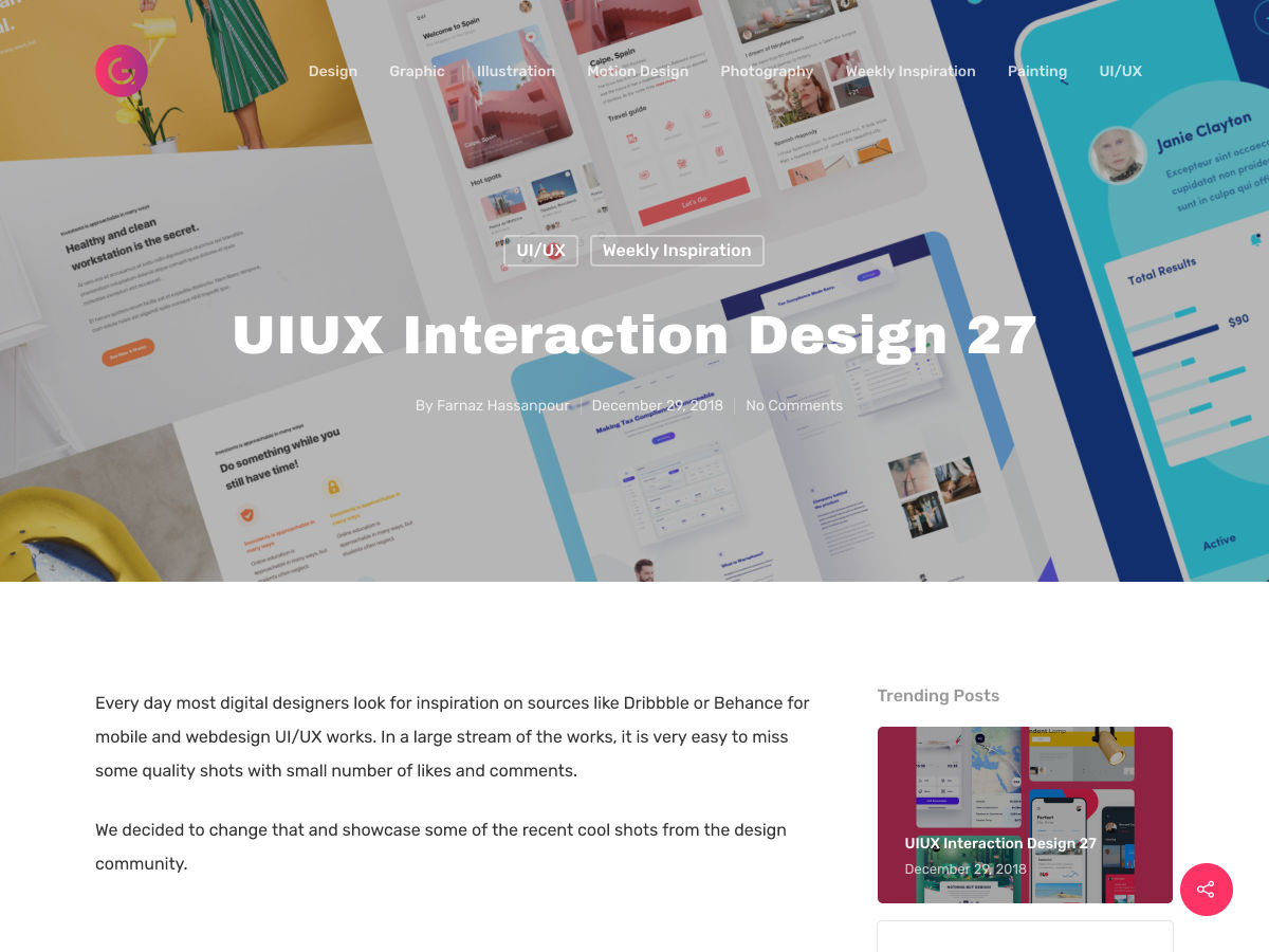 Popular design news of the week: December 31, 2018 - January 6, 2019 greatui