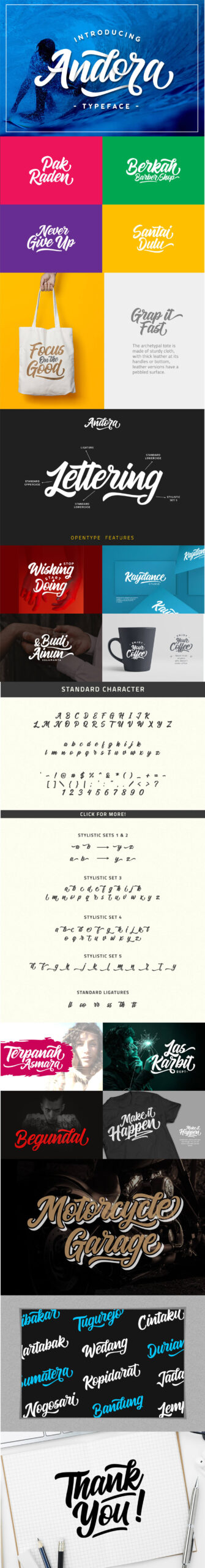 Free Download: Andora Font andf