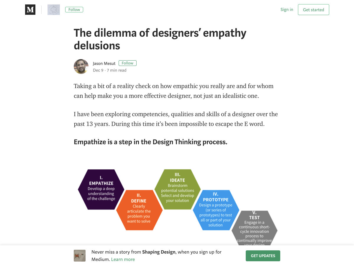 Popular design news of the week: December 24, 2018 - December 30, 2018 empathy 2
