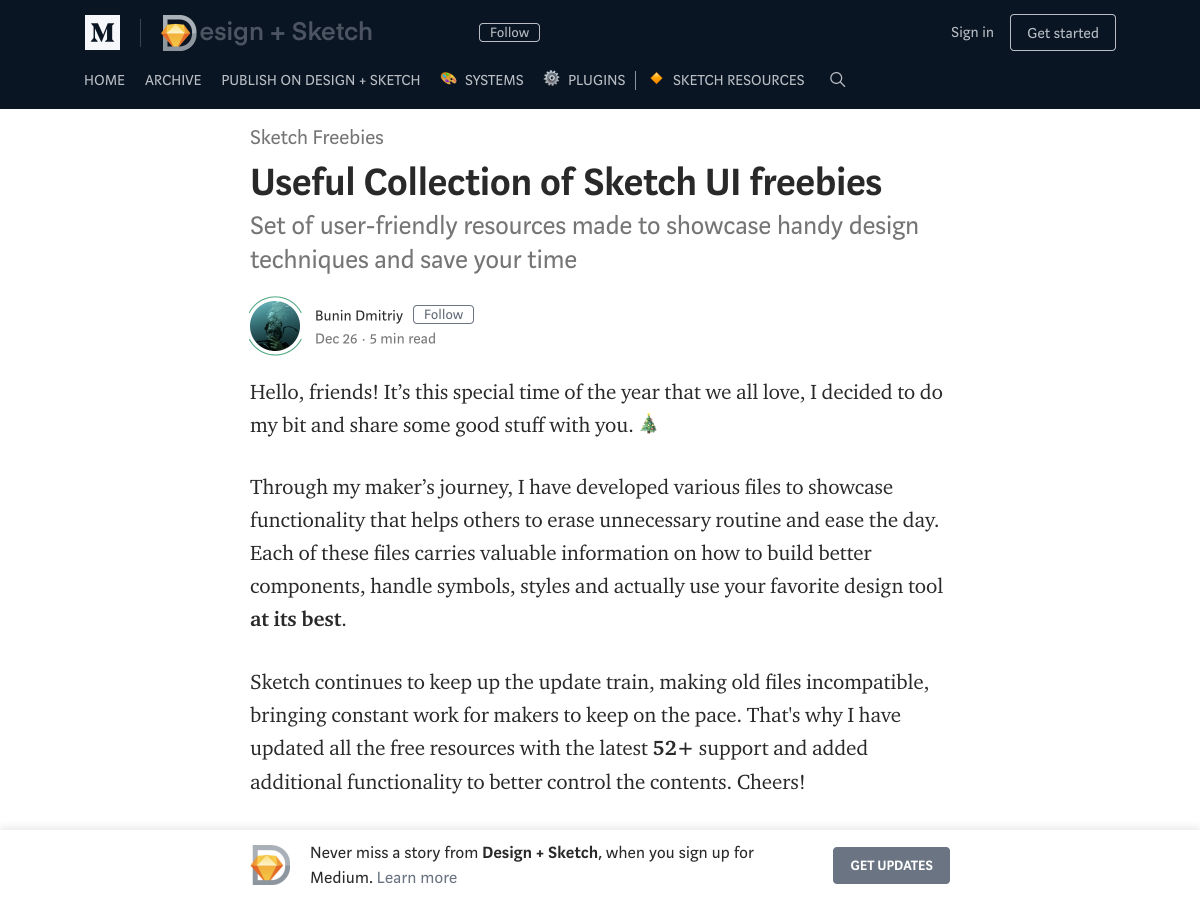 Popular design news of the week: December 24, 2018 - December 30, 2018 uifreebies