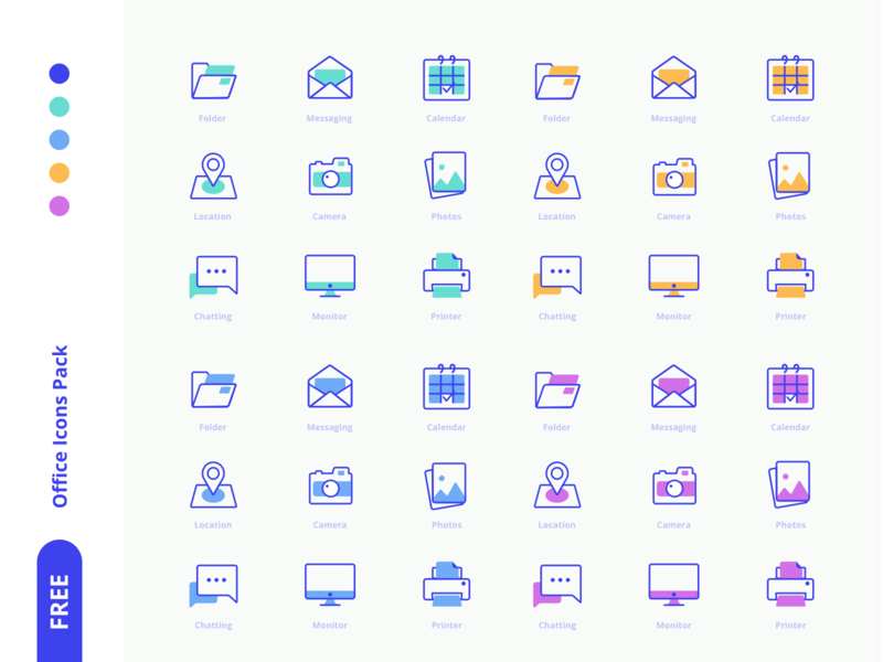 Free Download: Office Icons office