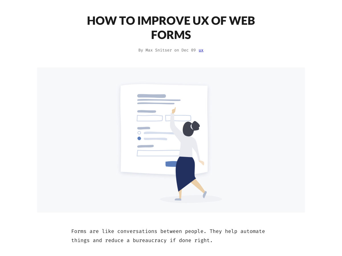 Popular design news of the week: December 17, 2018 - December 23, 2018 webforms