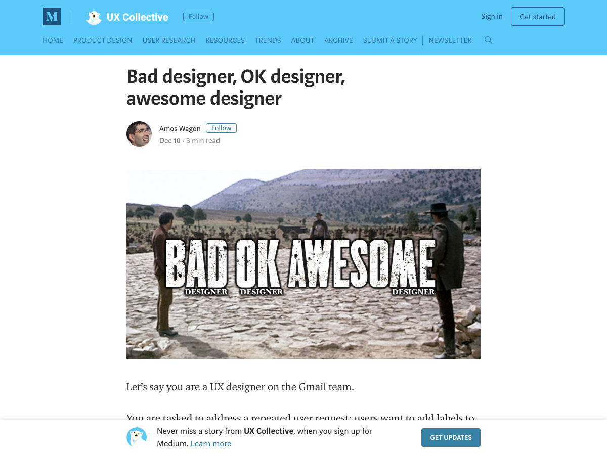 Popular design news of the week: December 10, 2018 - December 16, 2018 baddesigner