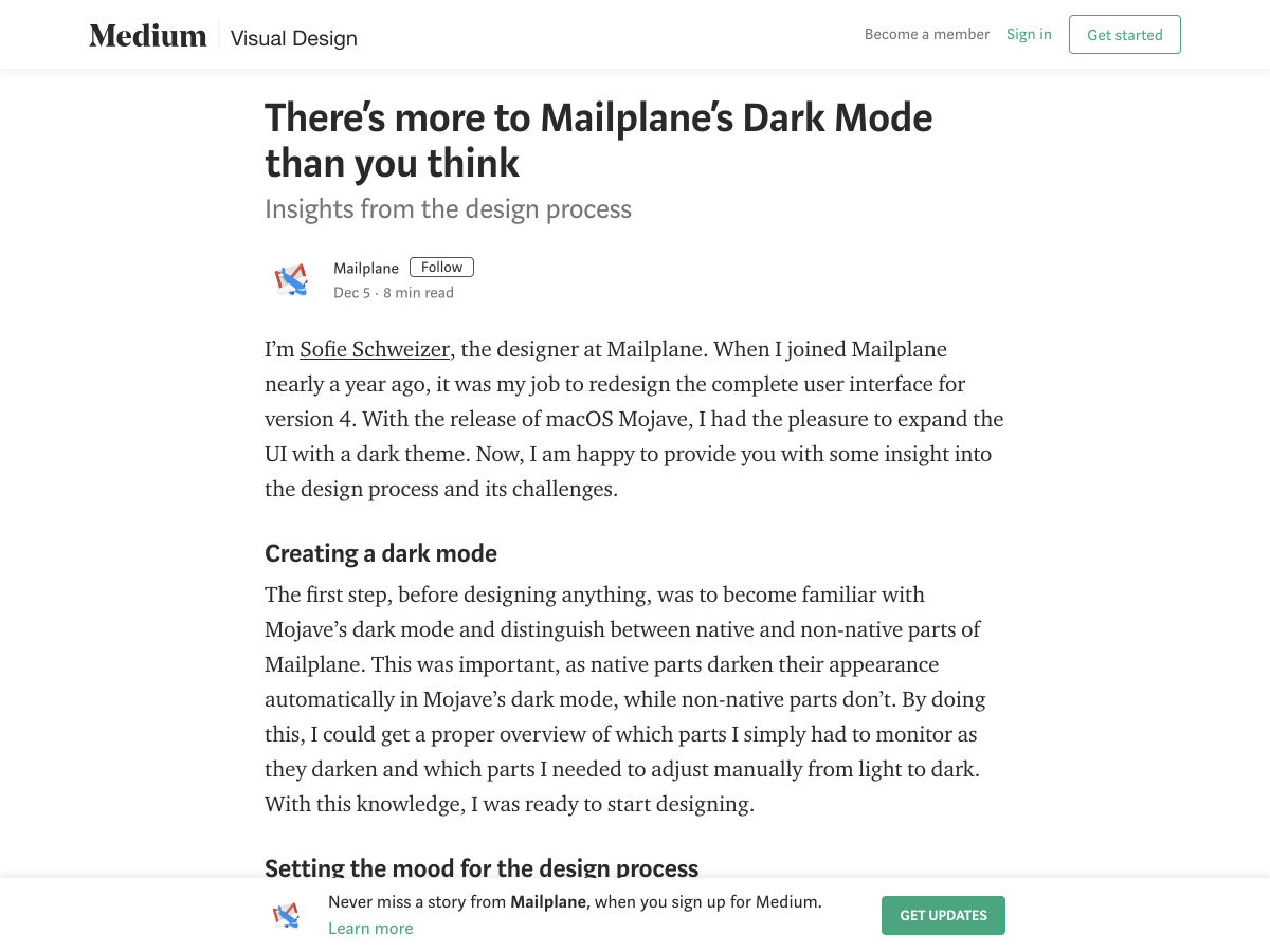 Popular design news of the week: December 10, 2018 - December 16, 2018 mailplane