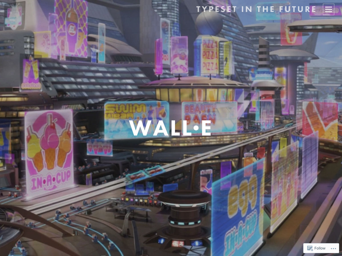 Popular design news of the week: December 10, 2018 - December 16, 2018 walle