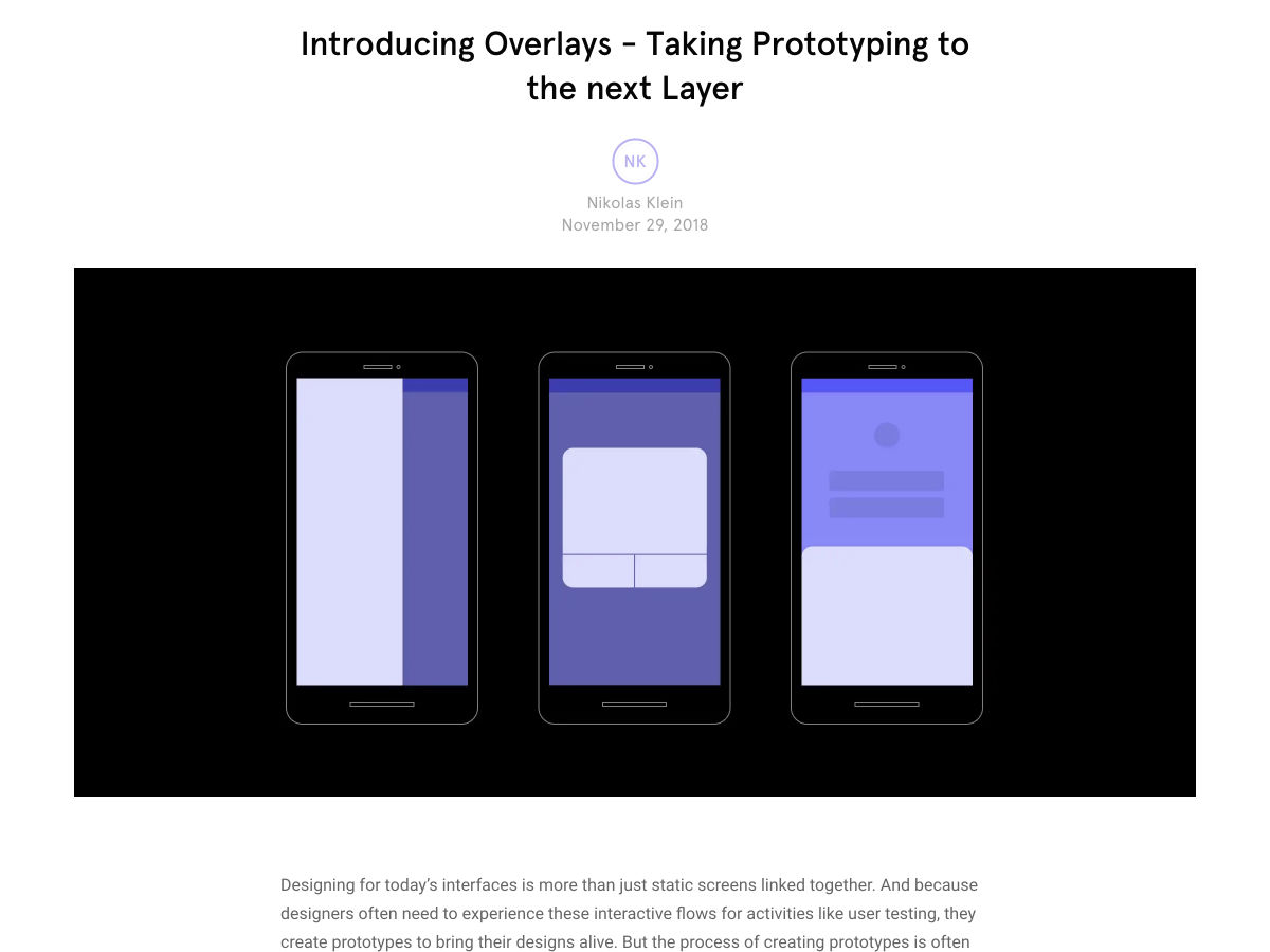 Popular design news of the week: December 3, 2018 - December 9, 2018 overlays