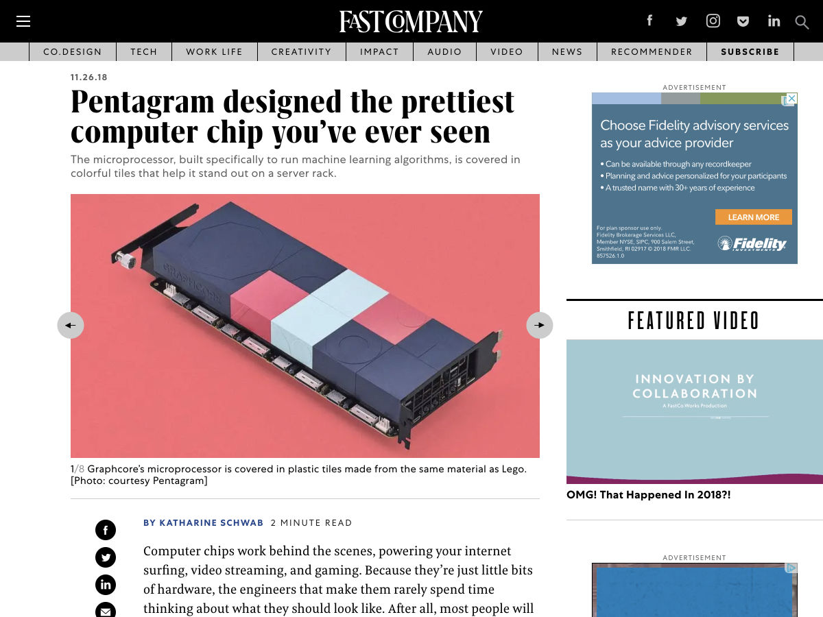 Popular design news of the week: December 3, 2018 - December 9, 2018 pentagram