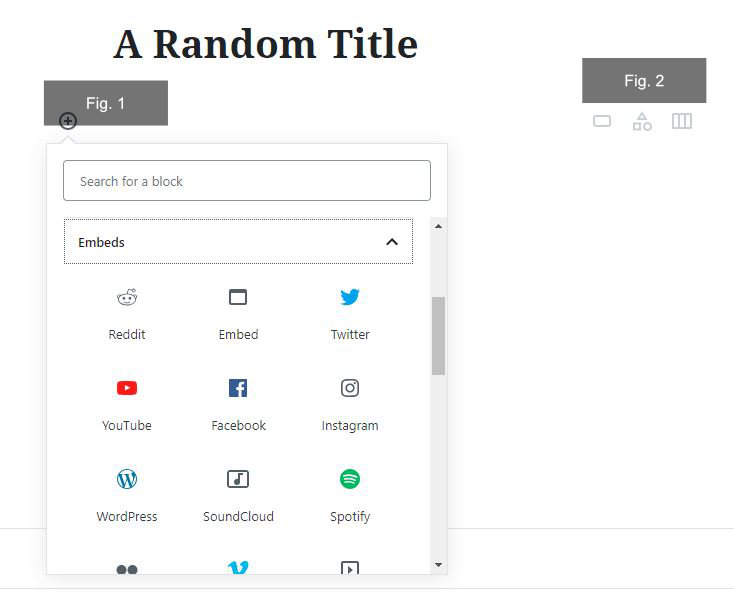WordPress 5.0 Is Here (and Yes, So Is Gutenberg) A screenshot of the Gutenberg features previously mentioned.