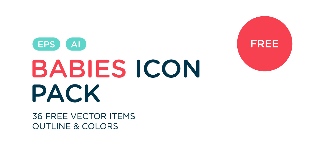 Free Download: Baby Icon Pack b1