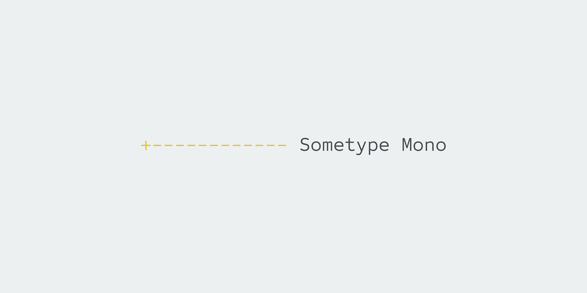 Free Download: Sometype Mono s1