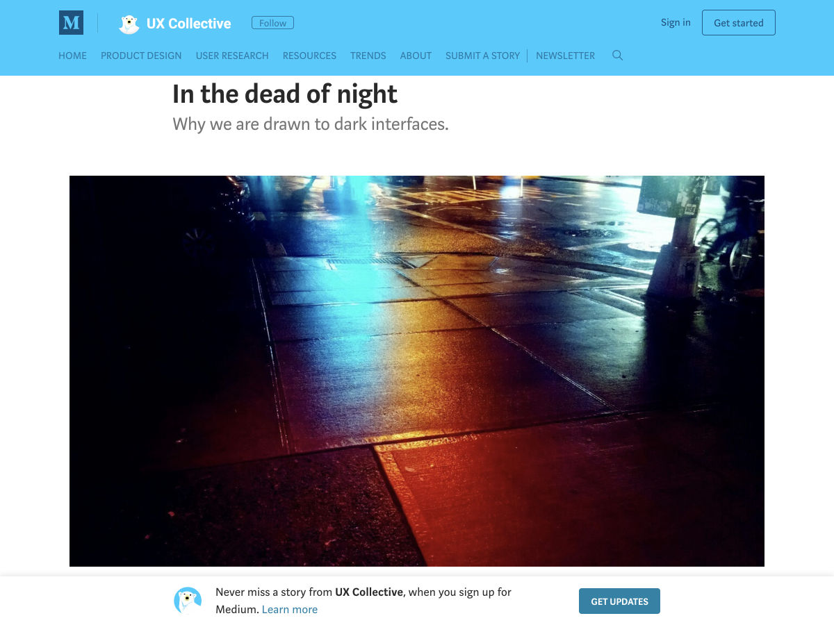 Popular design news of the week: November 12, 2018 - November 18, 2018 darkinterfaces
