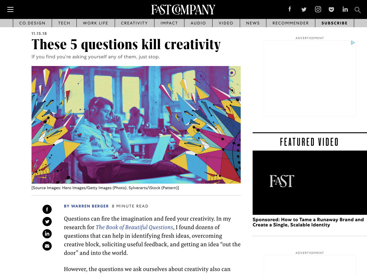 Popular design news of the week: November 12, 2018 - November 18, 2018 kill 1