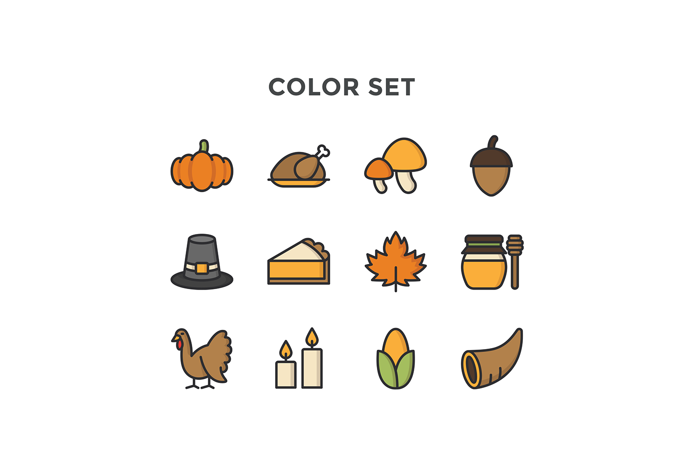 Free Download: Thanksgiving Icons t4