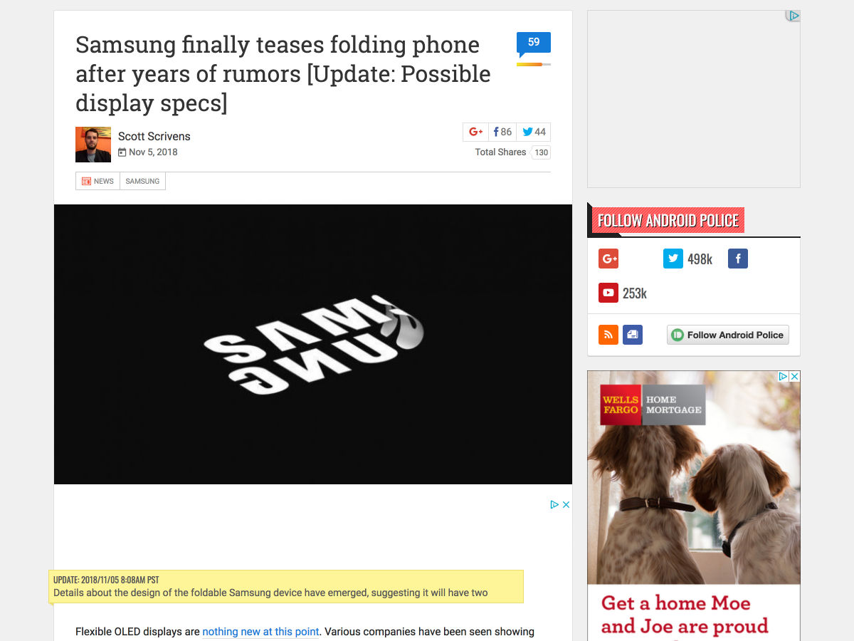 Popular design news of the week: November 5, 2018 - November 11, 2018 folding
