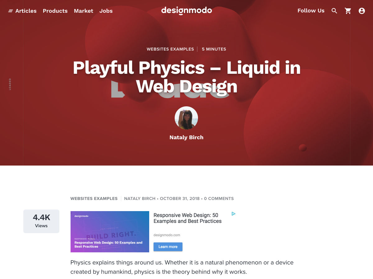 Popular design news of the week: November 5, 2018 - November 11, 2018 liquid