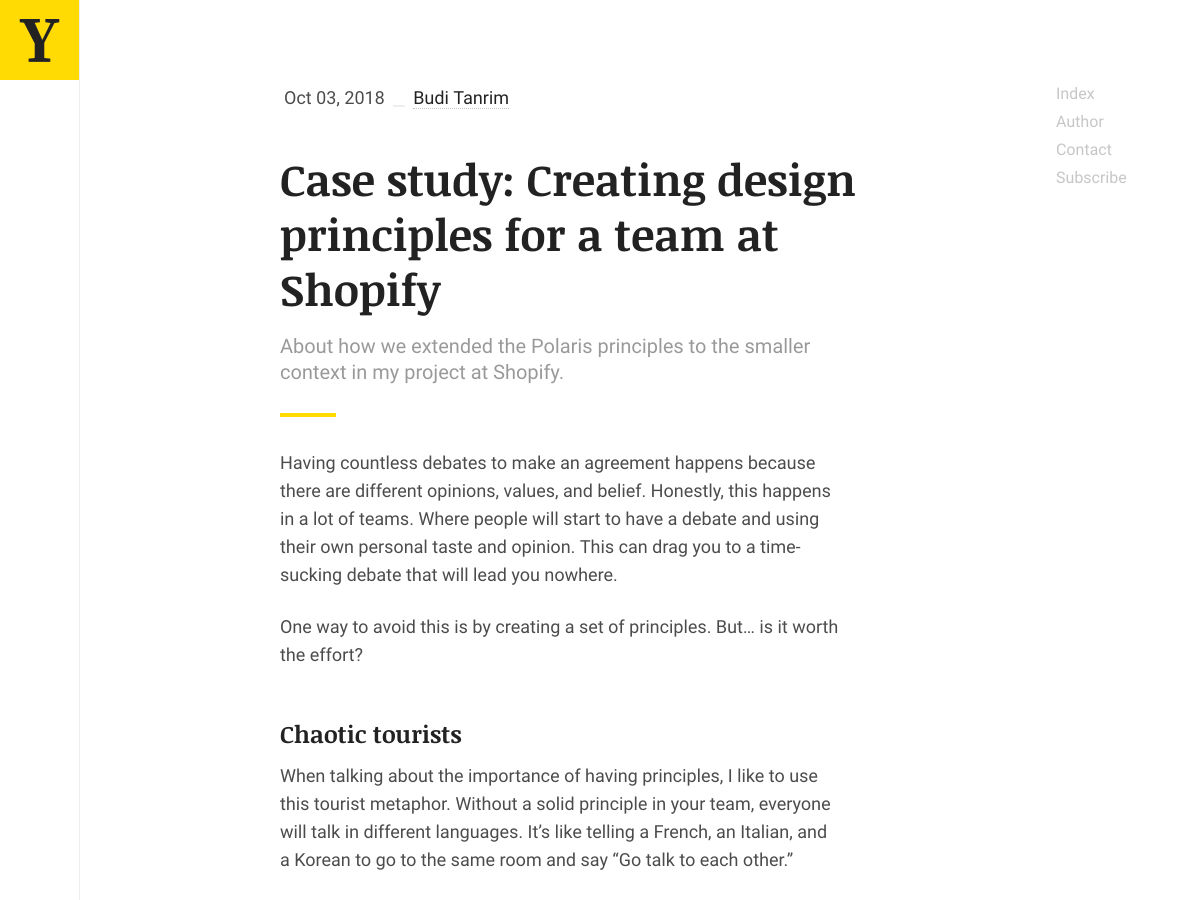 Popular design news of the week: November 5, 2018 - November 11, 2018 shopify 7