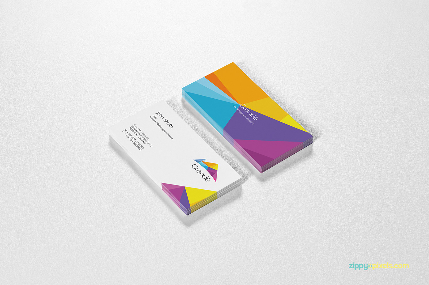 Free Download: 8 Photorealistic Stationery Branding PSD Mockups z5