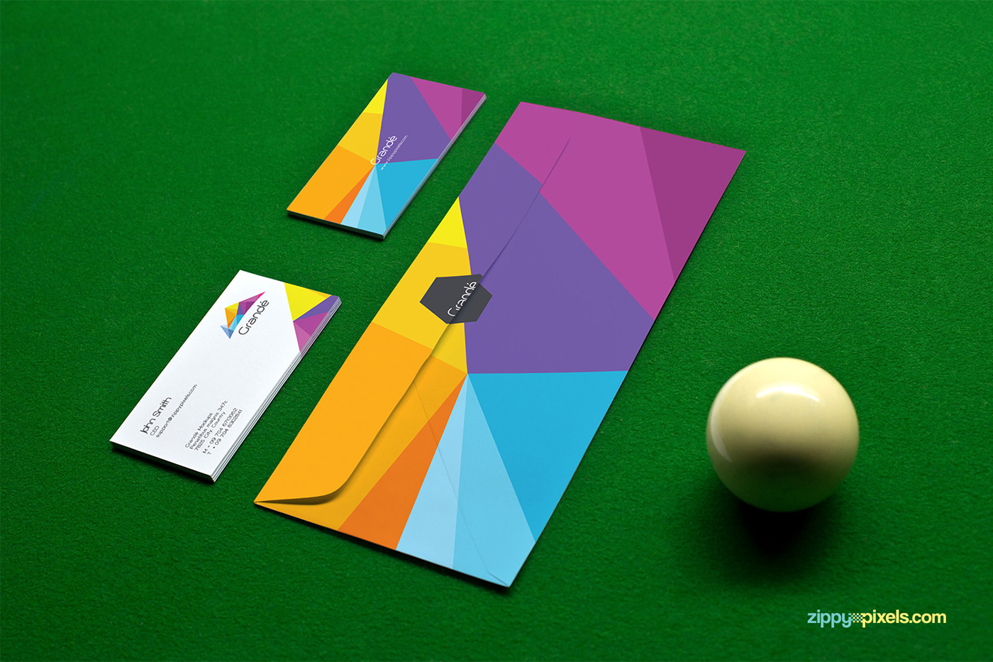 Free Download: 8 Photorealistic Stationery Branding PSD Mockups z9