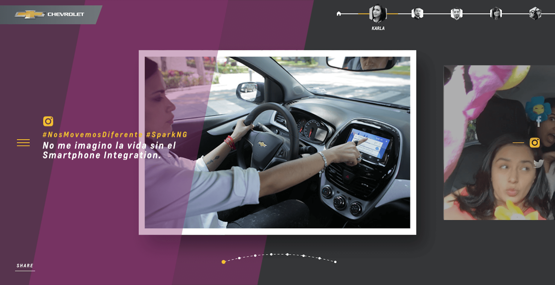 Unique Ways to Integrate Social Media into Web Design Chevy Hashtags