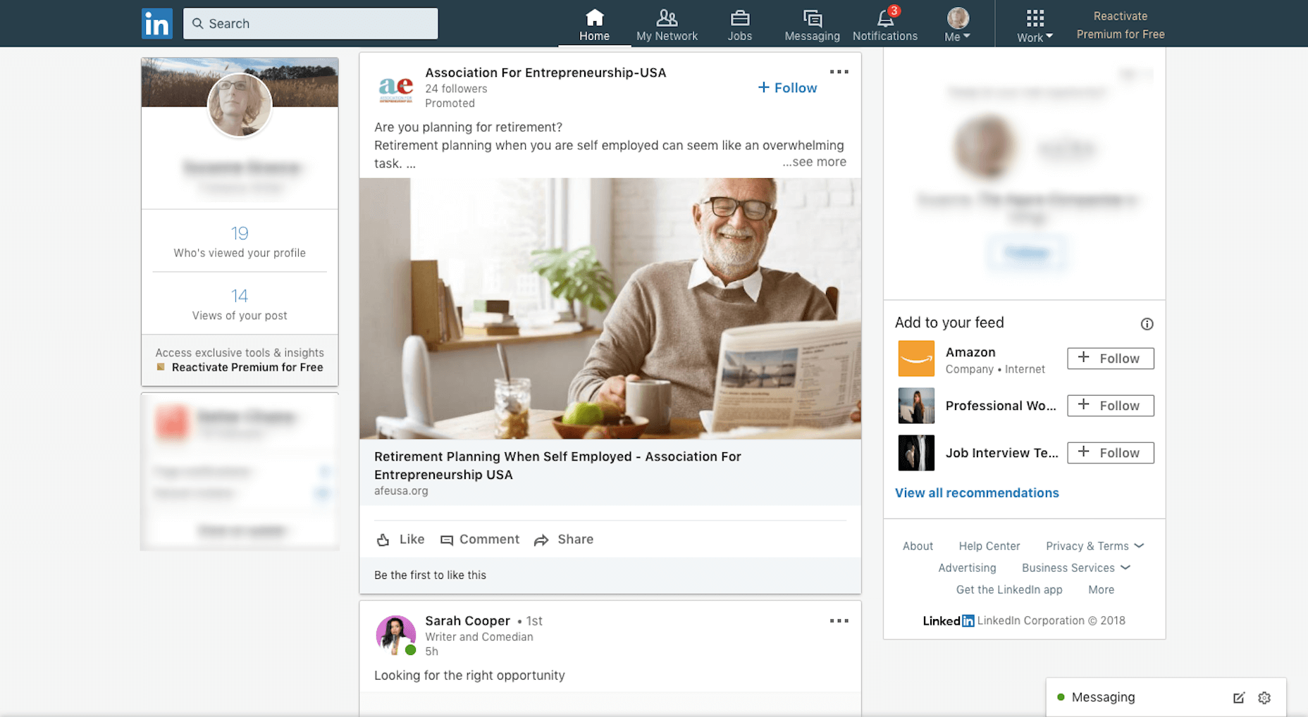 Unique Ways to Integrate Social Media into Web Design LinkedIn Notifications