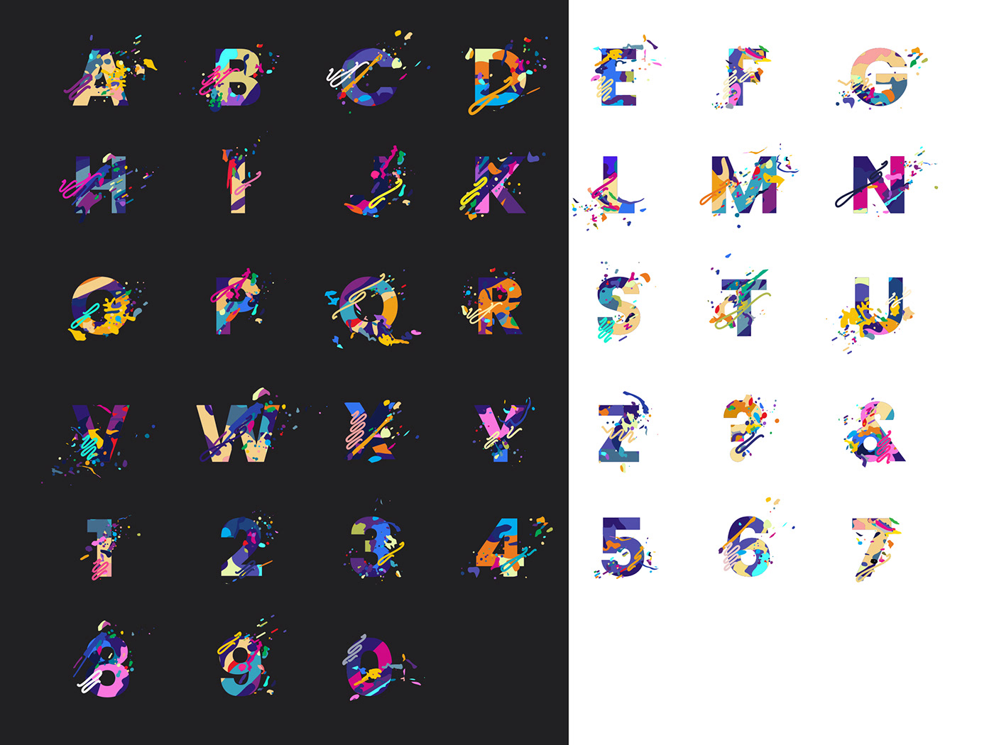 Free Download: Splash Letters Font Matte Black Bottle Mockup by Anthony Boyd Graphics