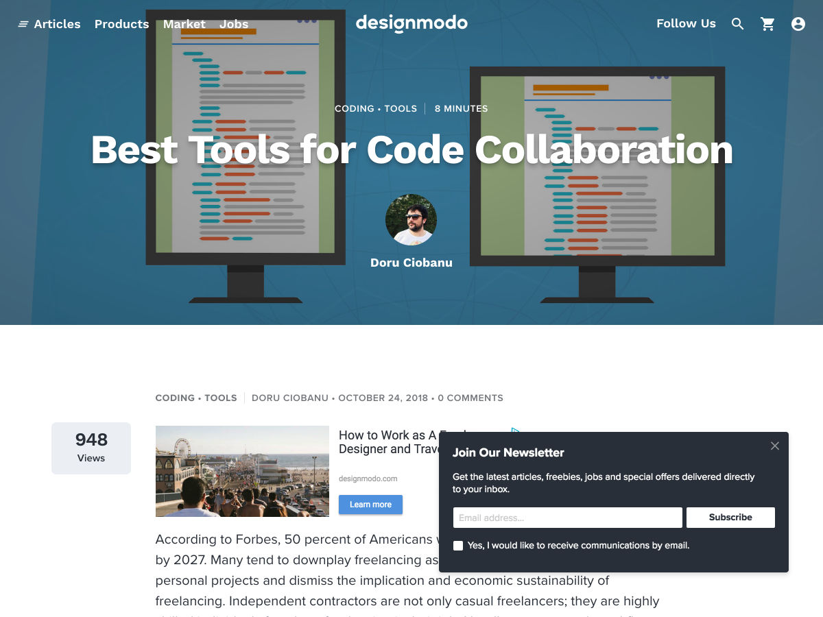 Popular design news of the week: October 29, 2018 - November 4, 2018 collaboration