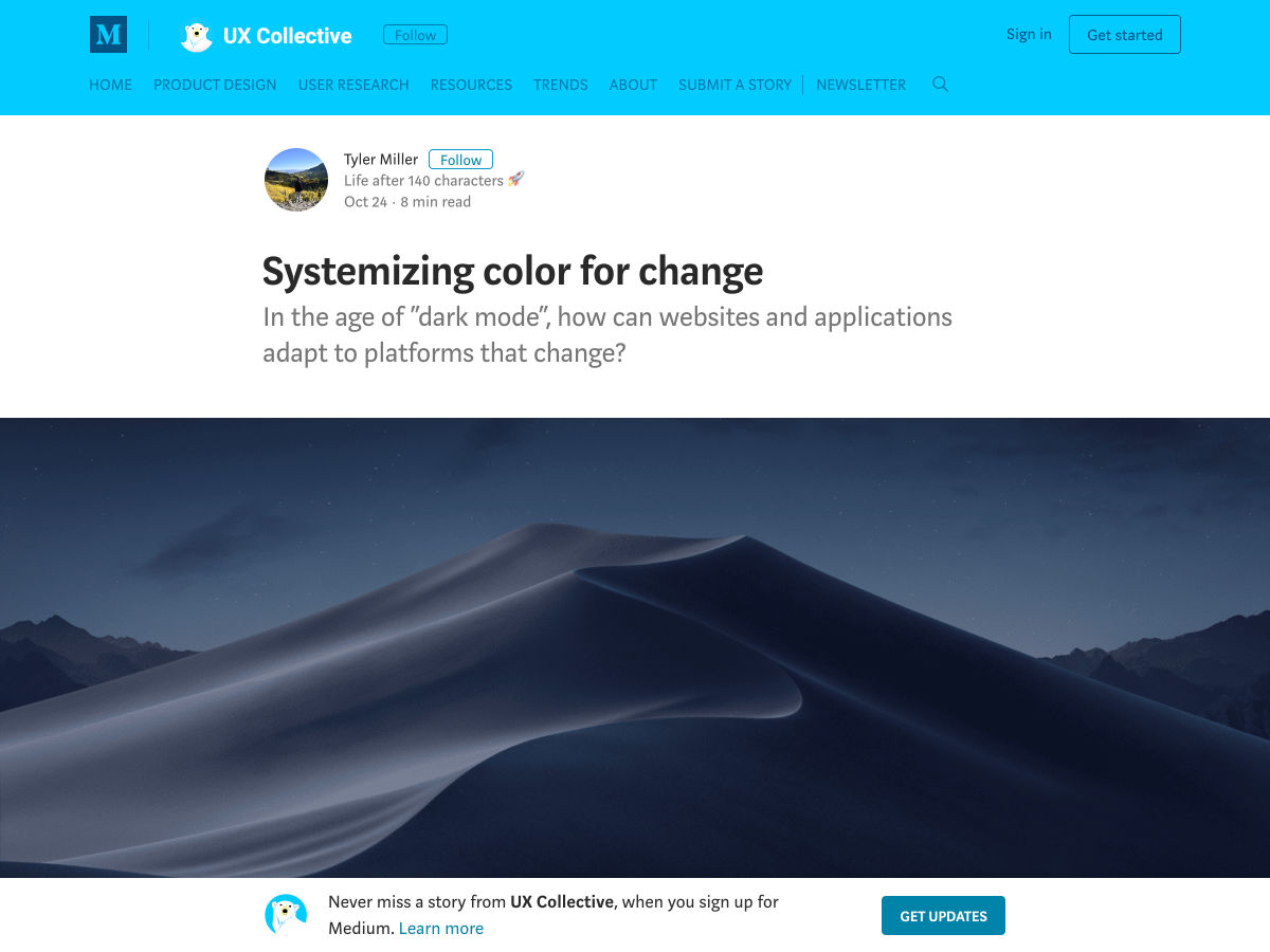 Popular design news of the week: October 29, 2018 - November 4, 2018 change