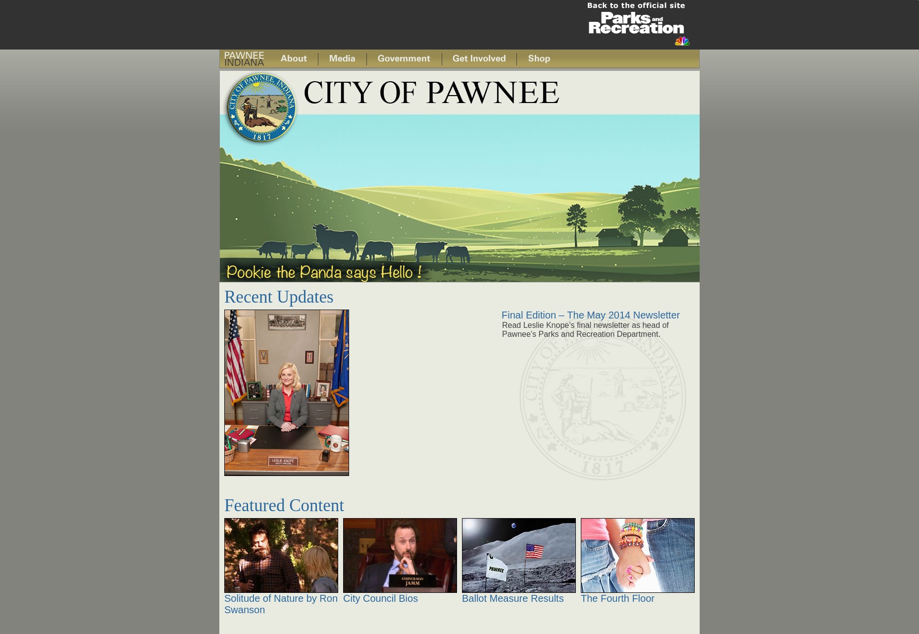 9 Fictional Websites Reviewed 04-pawnee