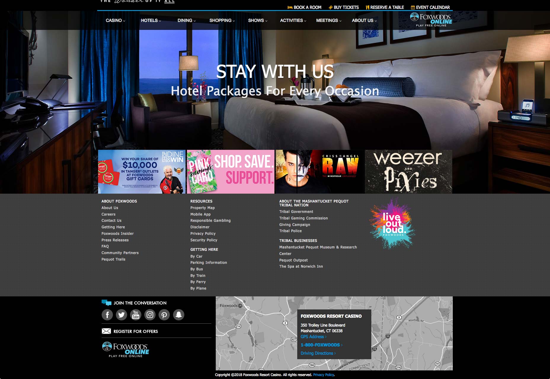5 Ways to Design for a Local Audience foxwoods