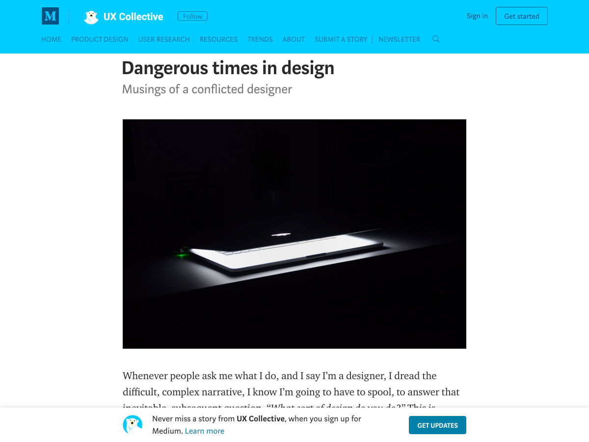 Popular design news of the week: October 22, 2018 - October 28, 2018 dangerous