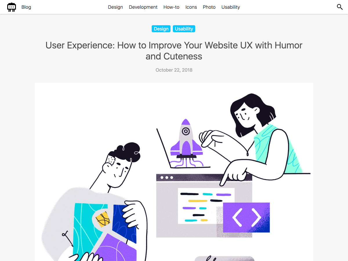 Popular design news of the week: October 22, 2018 - October 28, 2018 cuteness