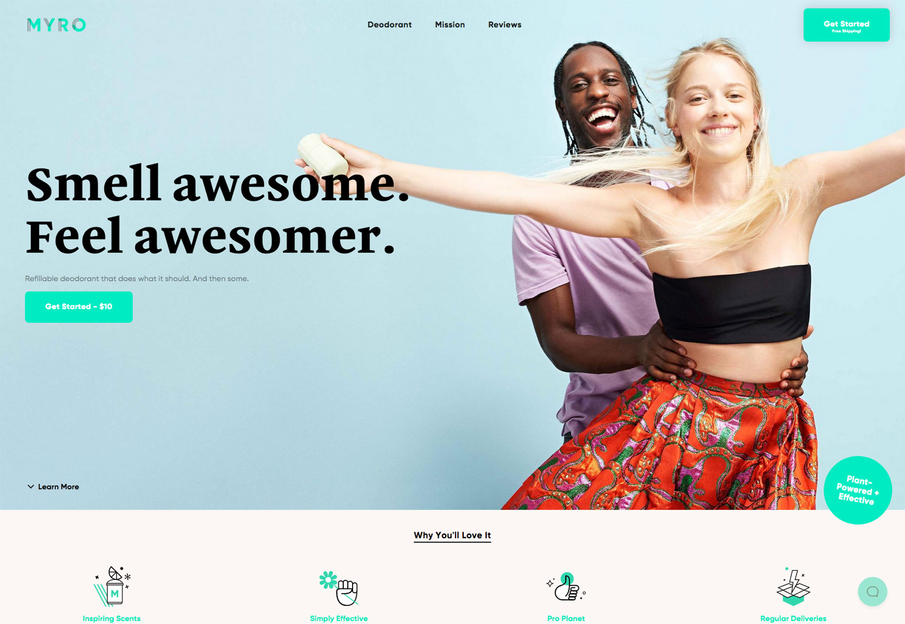 20 Freshest Web Designs, October 2018 myro