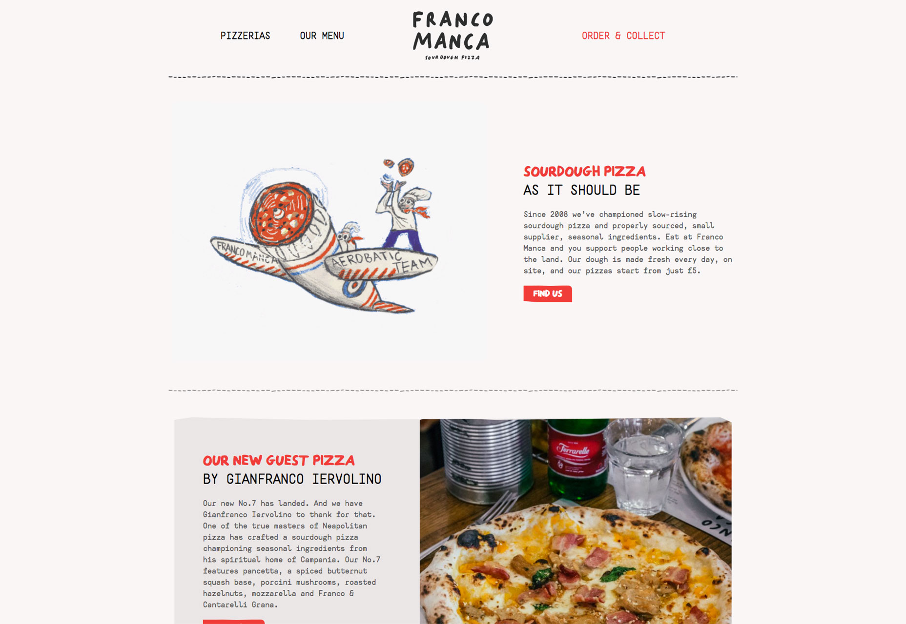 20 Freshest Web Designs, October 2018 francomanca