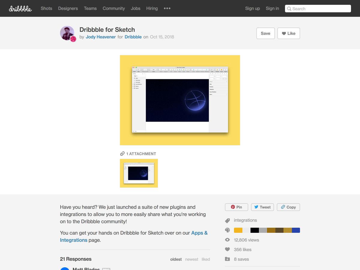 Popular design news of the week: October 15, 2018 - October 21, 2018 dribbble 4
