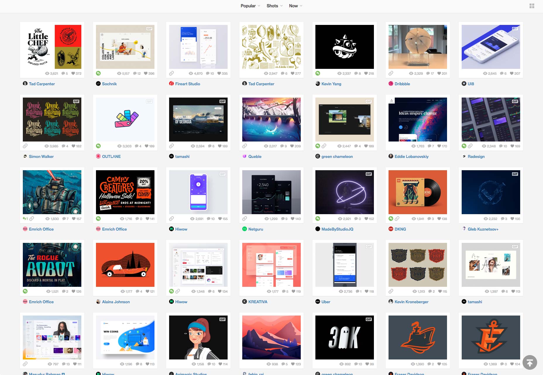 5 Secrets of Image-Rich Websites dribbble