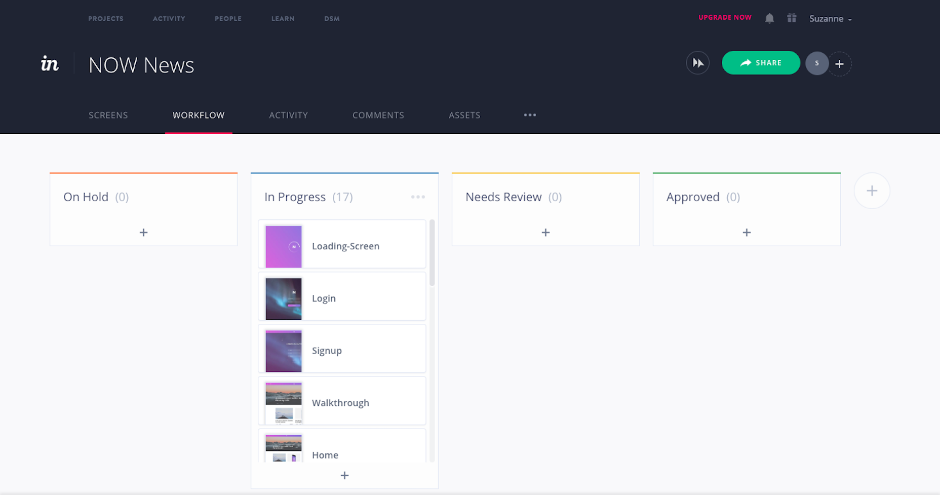 Project Management Templates: The Key to Improving Your Workflow InVision Workflow
