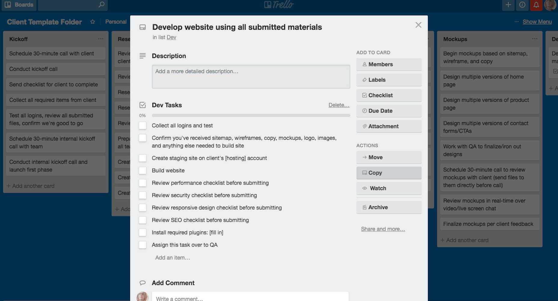 Project Management Templates: The Key to Improving Your Workflow 8-Copy Card