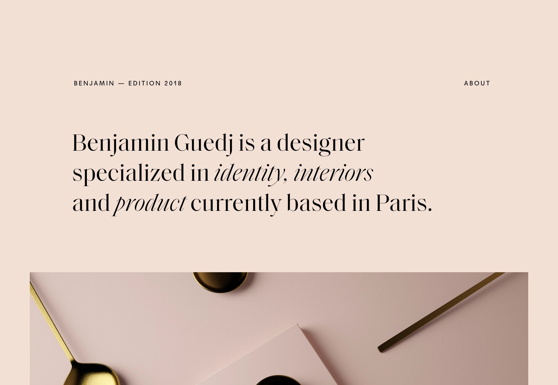 20 Best New Portfolios, October 2018 12-Guedj
