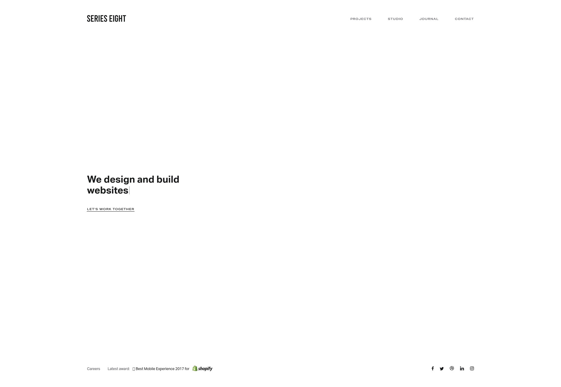20 Best New Portfolios, October 2018 13-Series