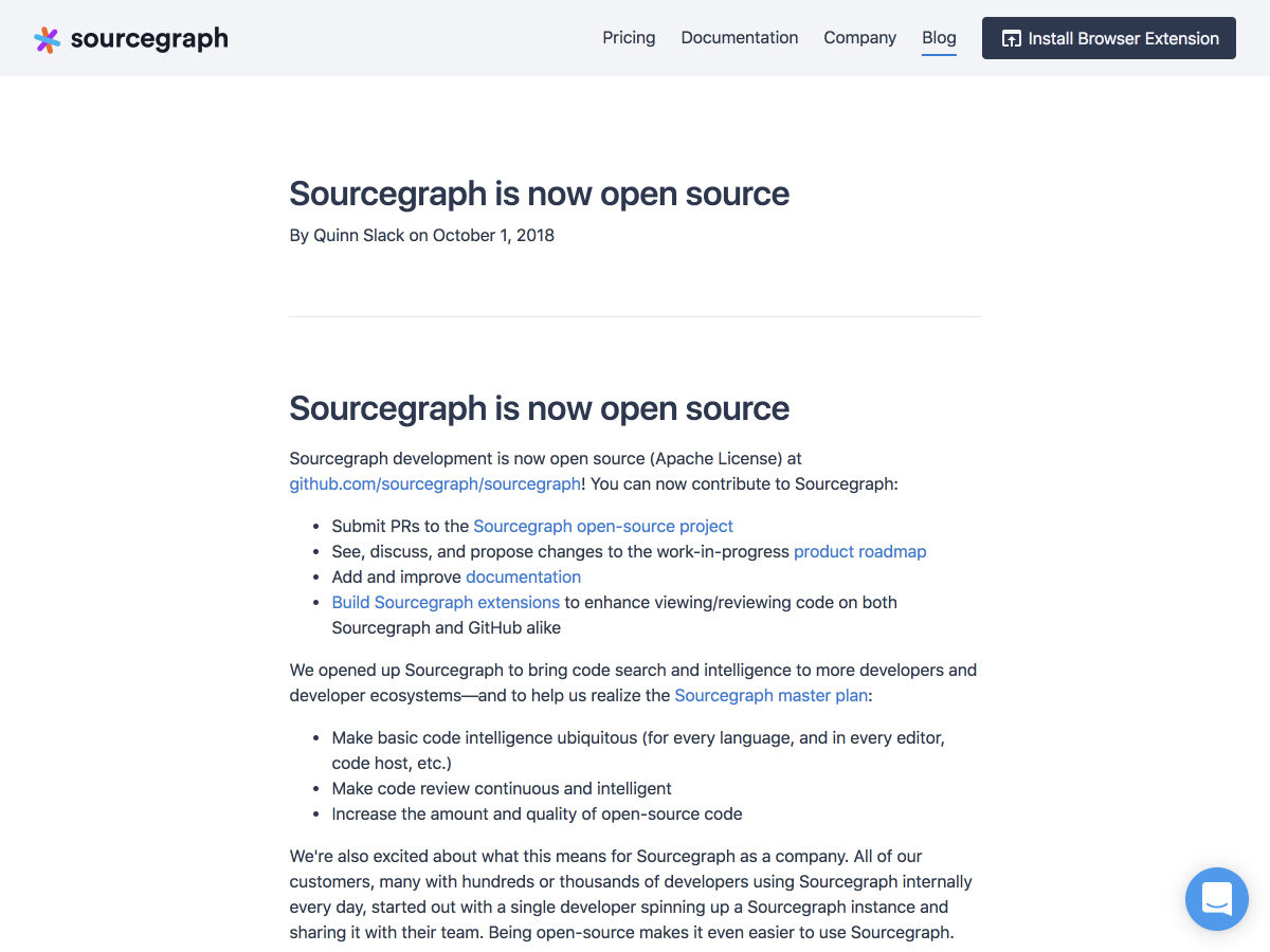 Popular design news of the week: October 1, 2018 - October 7, 2018 sourcegraph