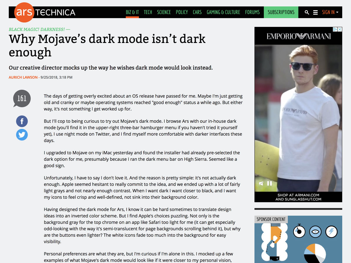 Popular design news of the week: October 1, 2018 - October 7, 2018 mojave