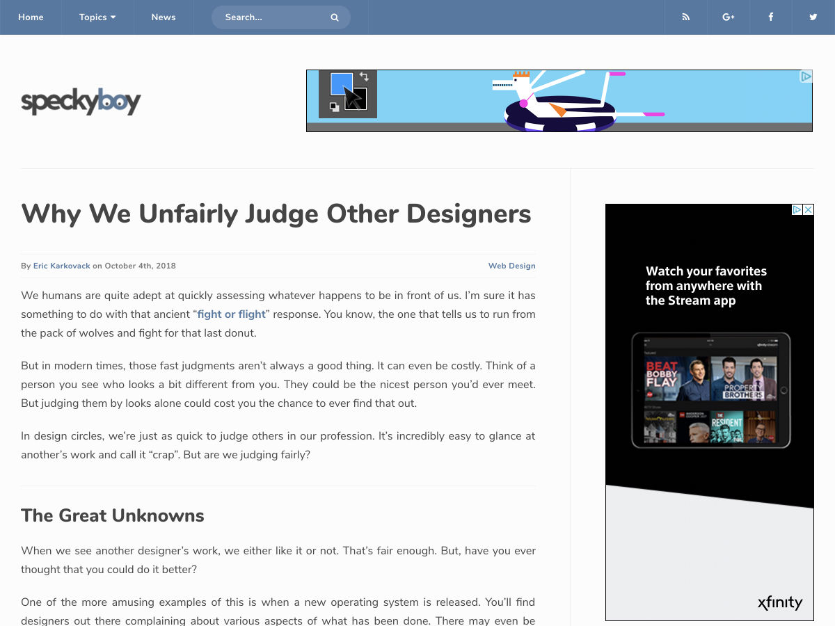 Popular design news of the week: October 1, 2018 - October 7, 2018 judge