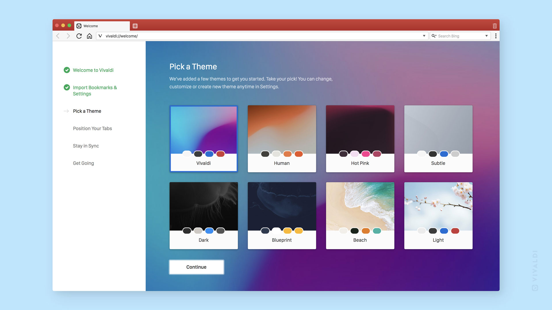 Vivaldi 2.0 Released welcome-to-vivaldi
